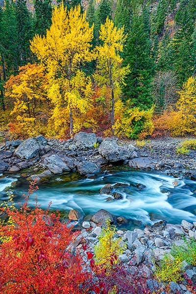 Tumwater Canyon Color