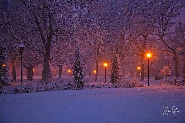 Winter at Friends University