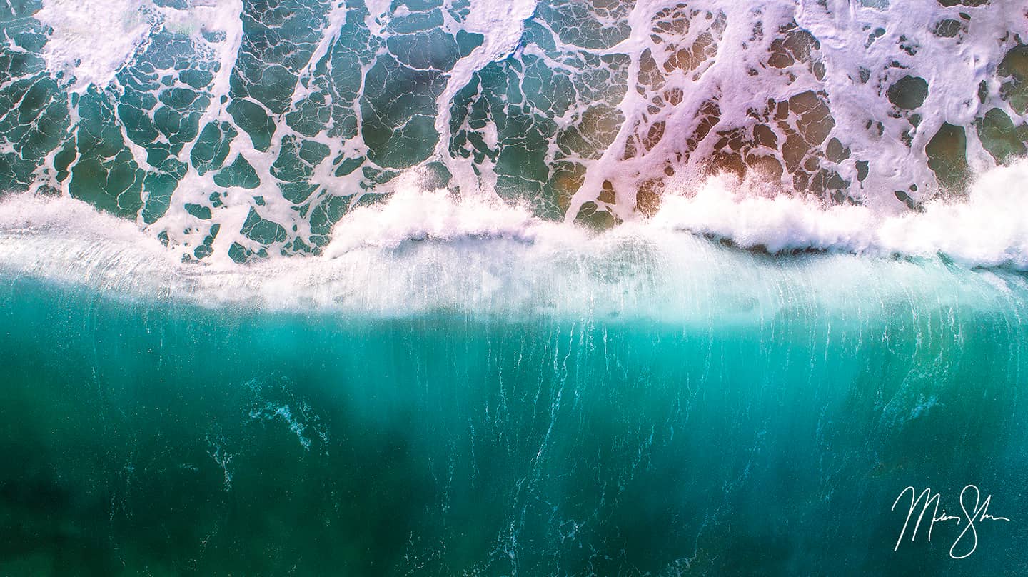 Top of the Wave - Tunnels Beach, Kauai, Hawaii