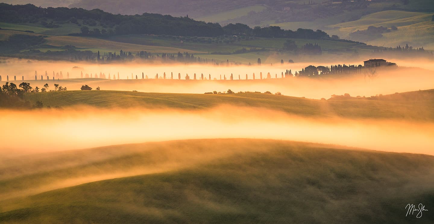 Tuscan Layers - Val dOrcia, Tuscany, Italy