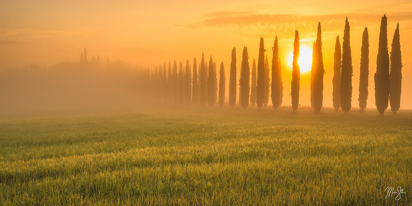 Tuscan Mornings - Val dOrcia, Tuscany, Italy