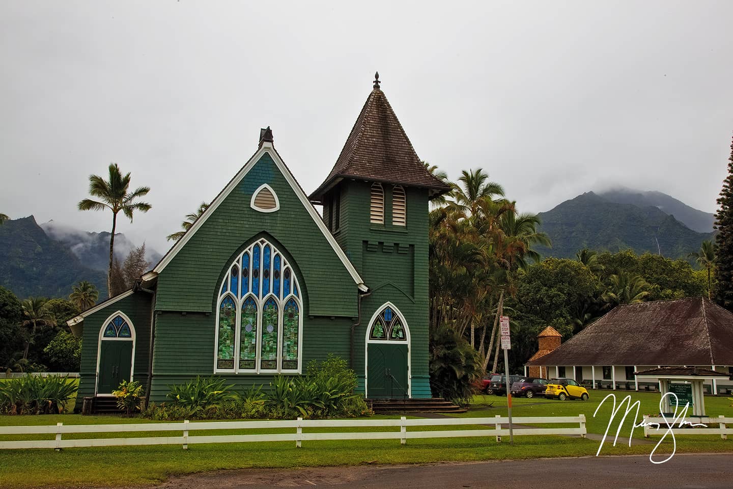 Wai'oli Hui'ia Church of Hanalei - Wai`oli Hui`ia Church, Hanalei, Kauai, Hawaii