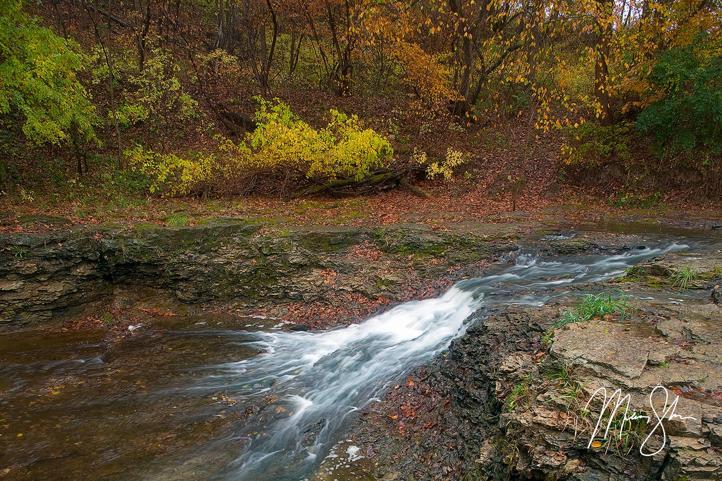 Walnut Creek Falls - Near Wathena, KS