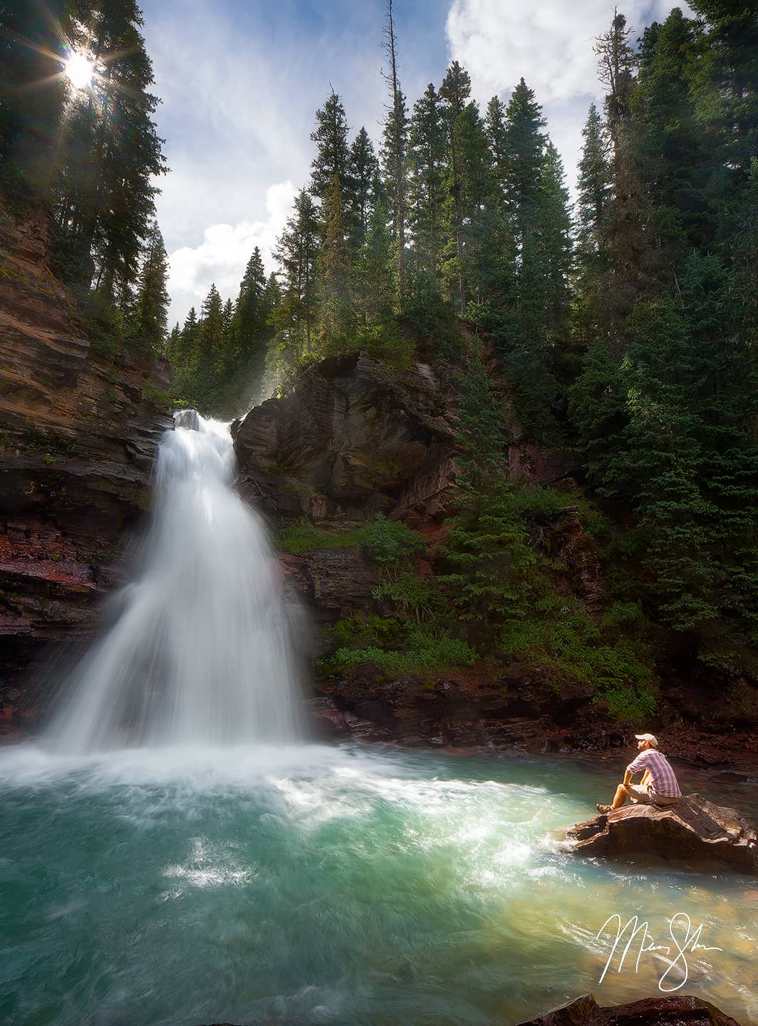 Water and Light - South Fork Mineral Creek, Silverton, Colorado