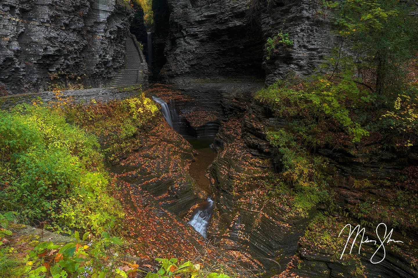 Watkins Glen Autumn Colors - Watkins Glen State Park, NY