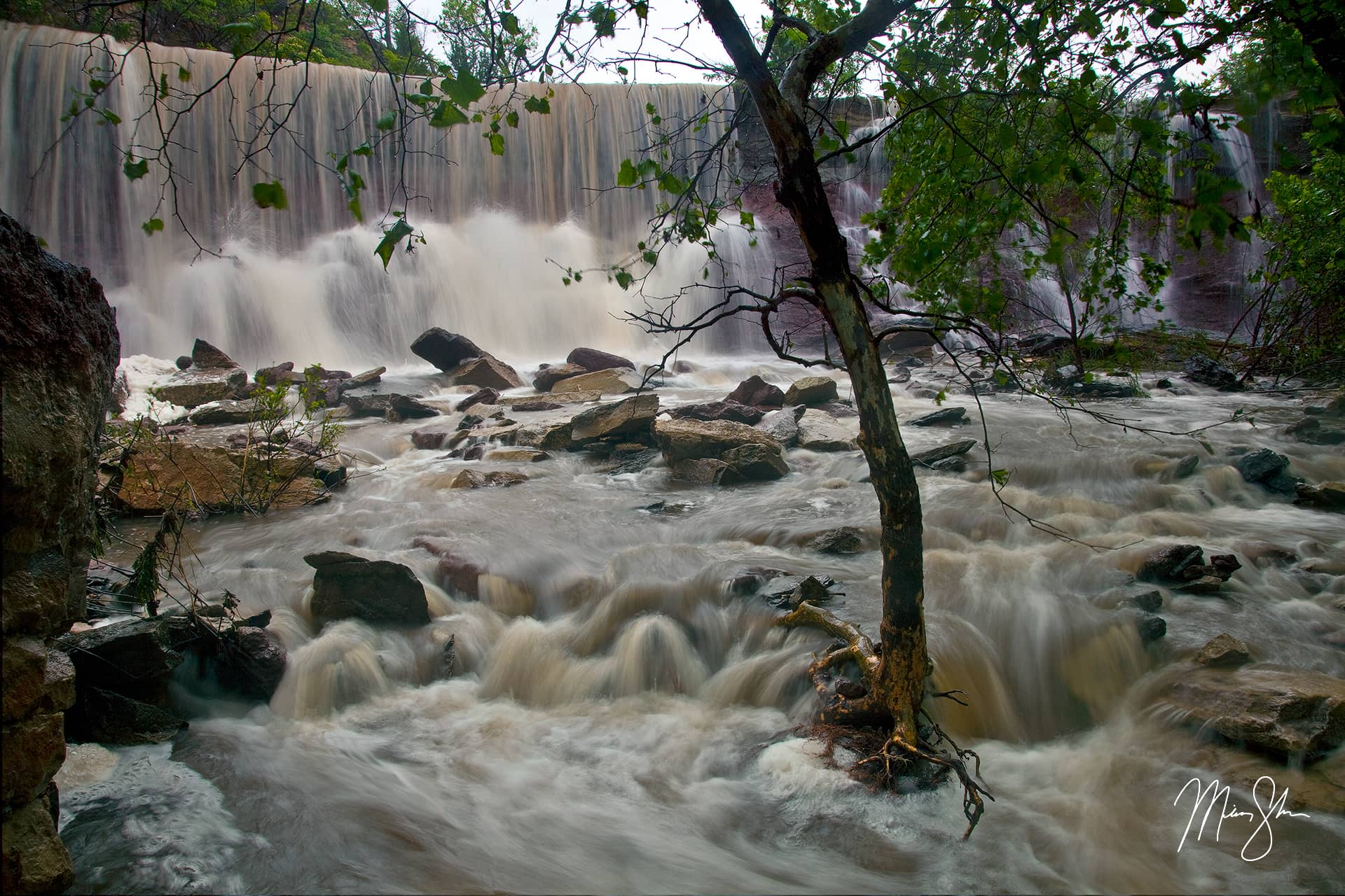 Cowley Falls Deluge