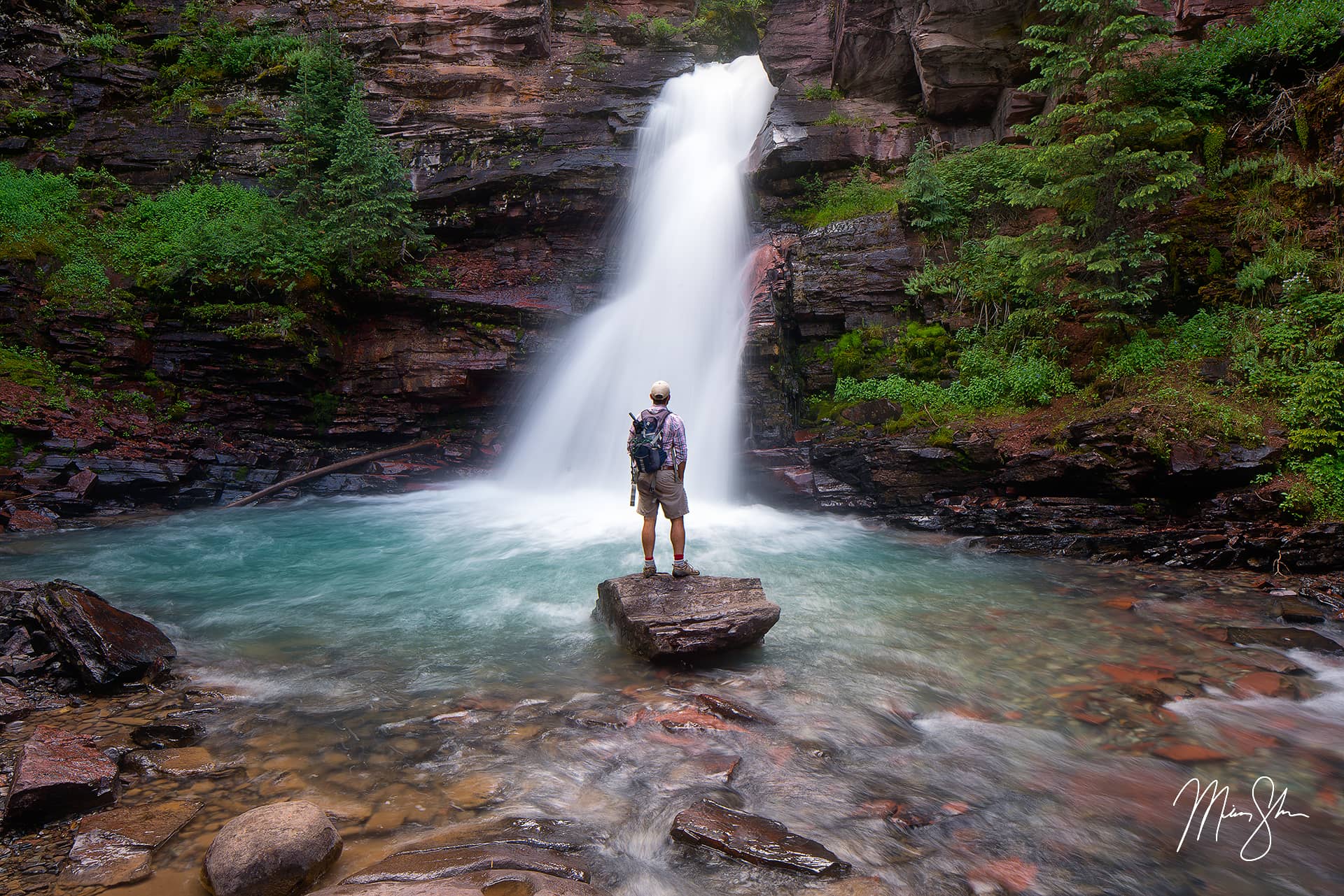 Exploring South Mineral Creek Falls South Fork Mineral Creek