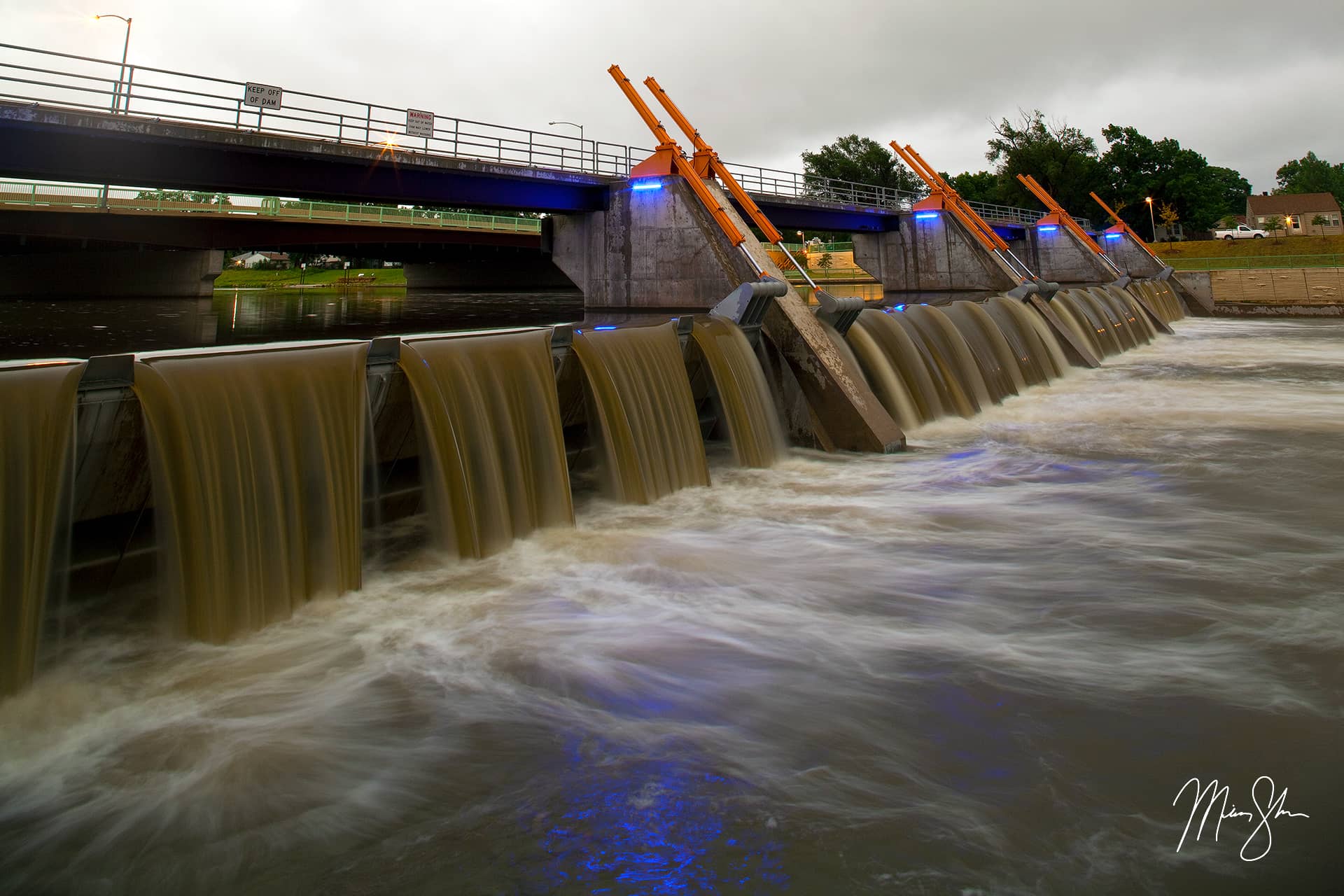 Lincoln Street Bridge Falls