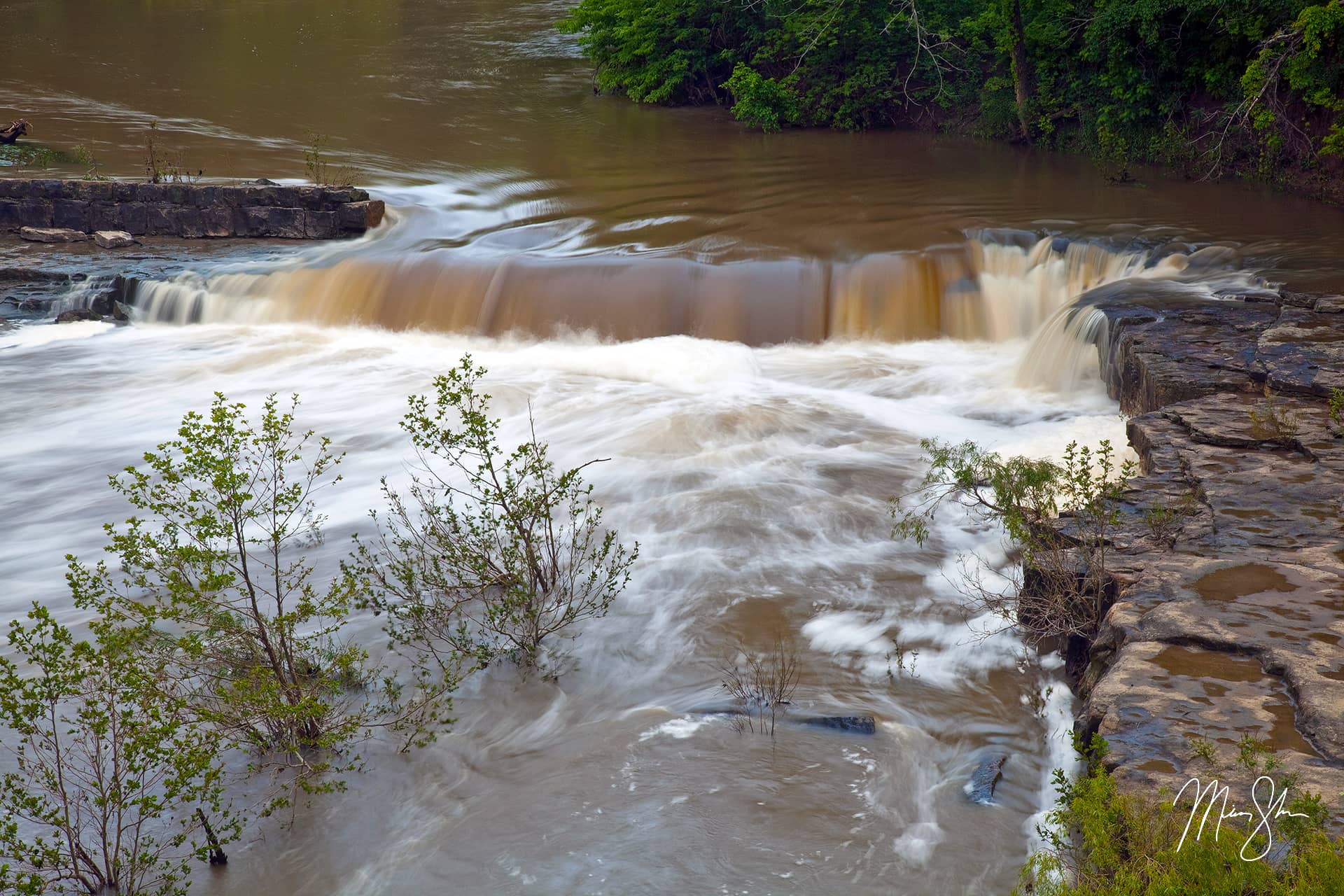 Muddy Elk Falls Elk Falls, Kansas Mickey Shannon Photography
