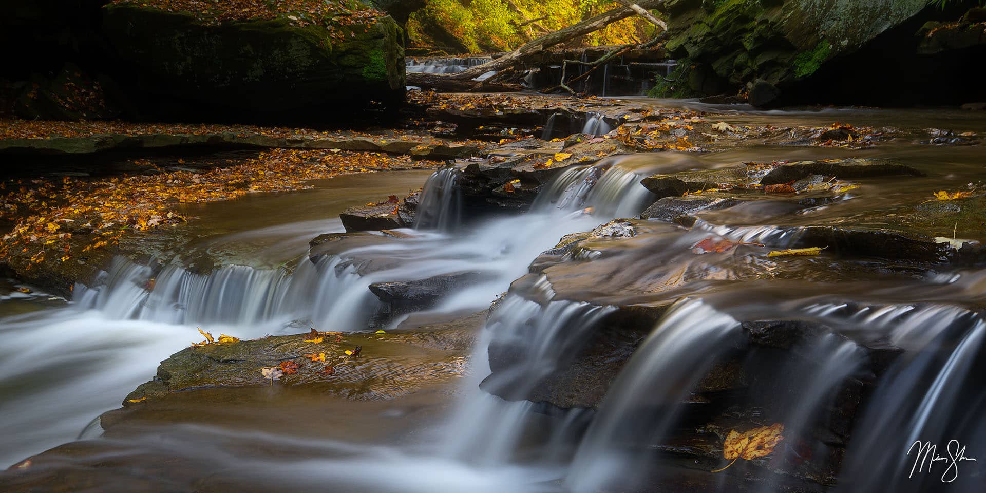 Ohio Photography: Cuyahoga Valley waterfalls