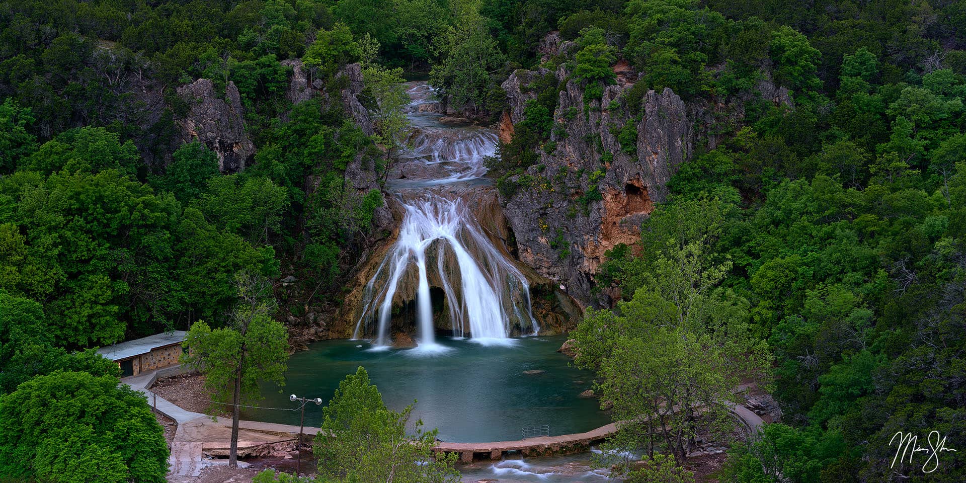 Oklahoma Photography: Turner Falls in the spring