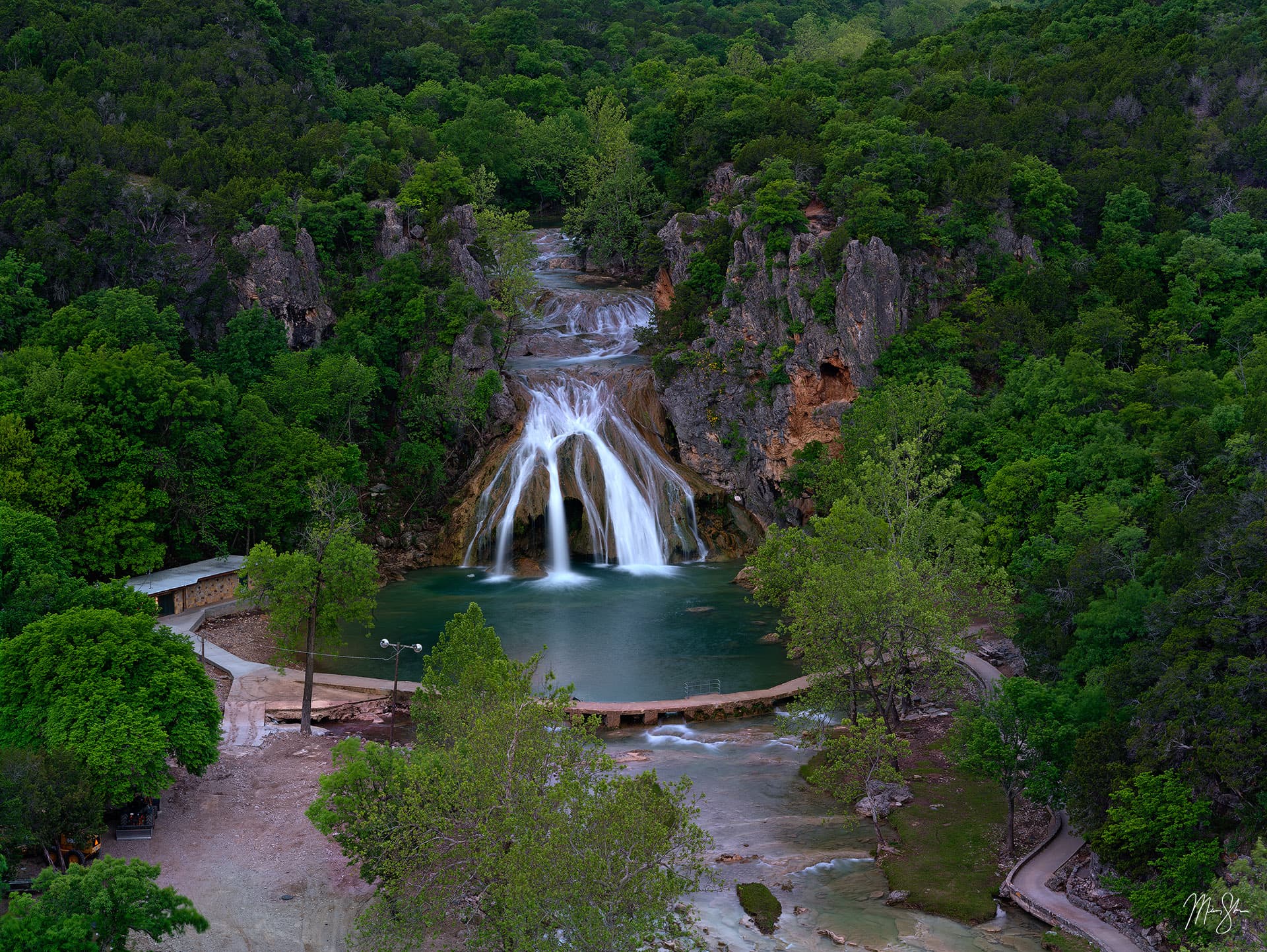 Oklahoma Photography: Turner Falls in the spring