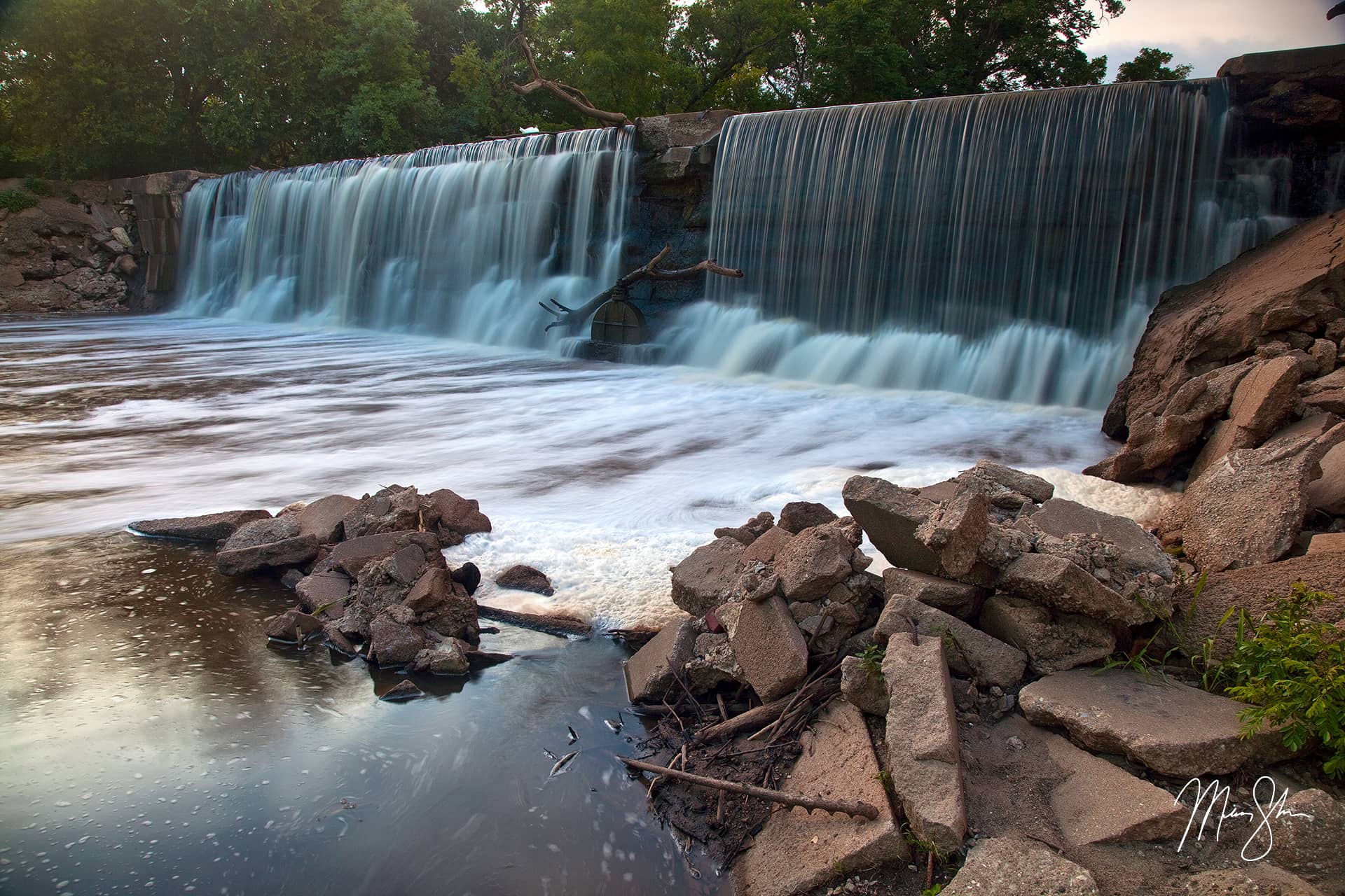 Slate Creek Dam Falls