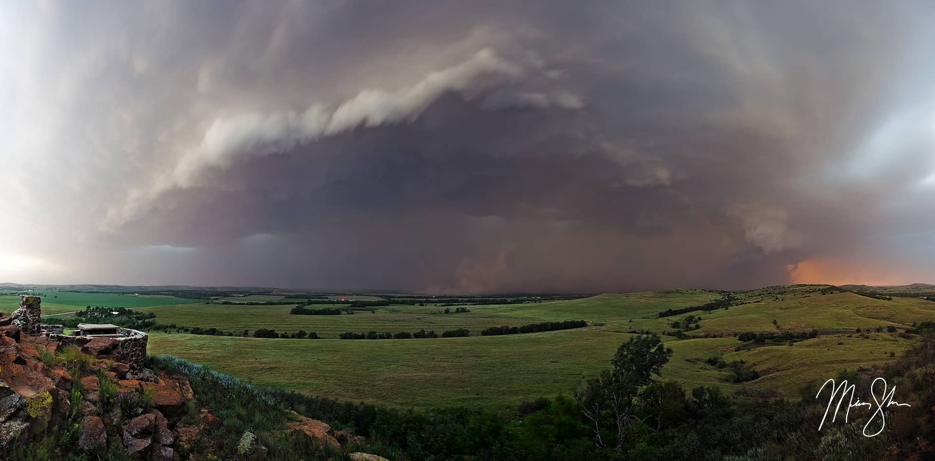 Stormy Coronado Heights Panorama