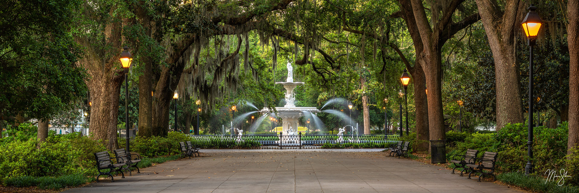 The Fountain at Forsyth Park Forsyth Park, Savannah, Mickey