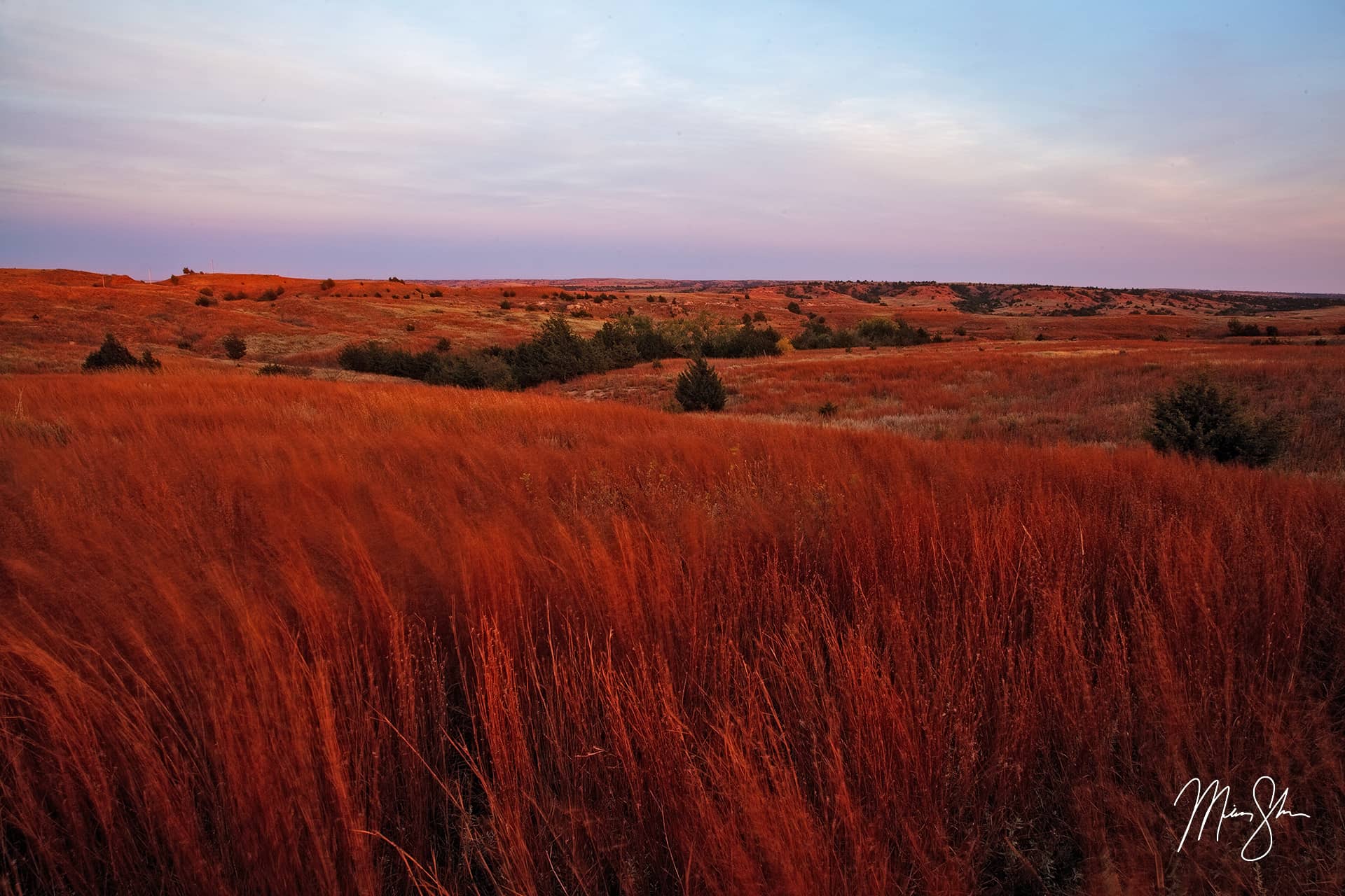 The Landscape of Gypsum Hills Gypsum Hills, Kansas Mickey Shannon